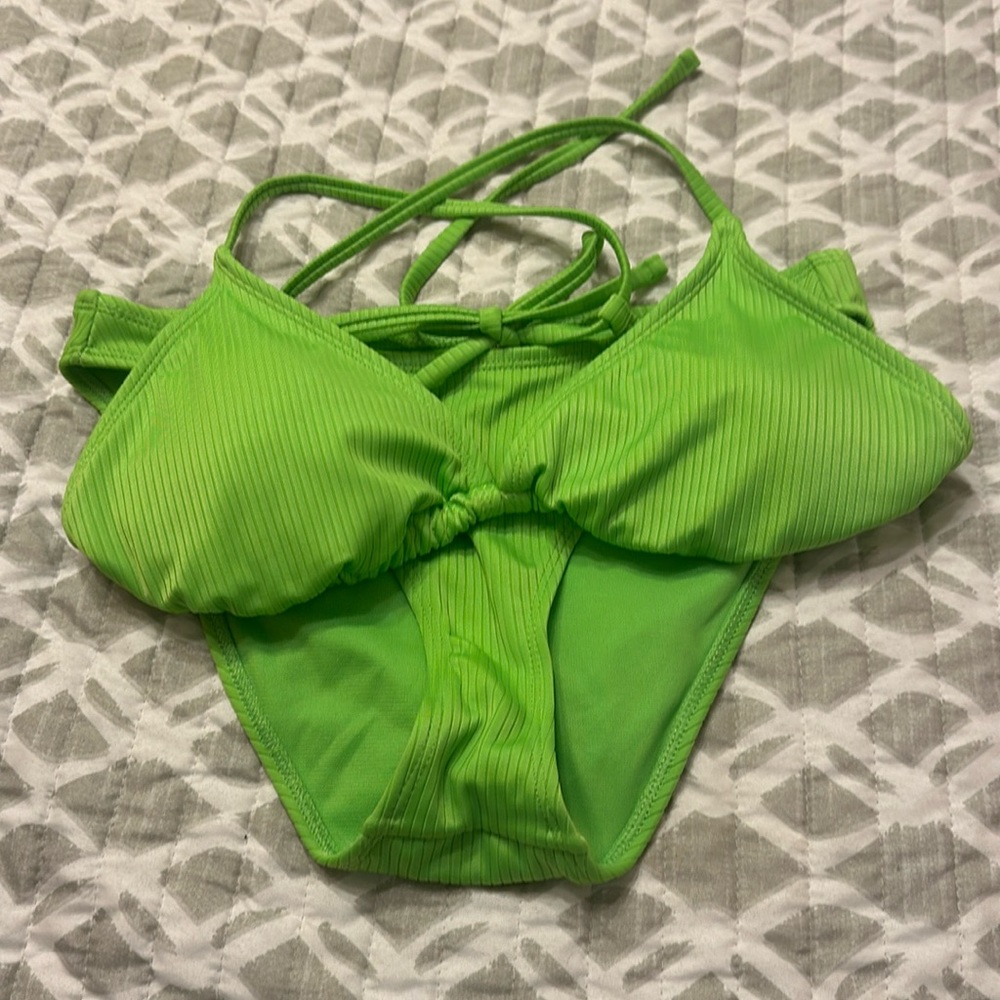 Green bikini